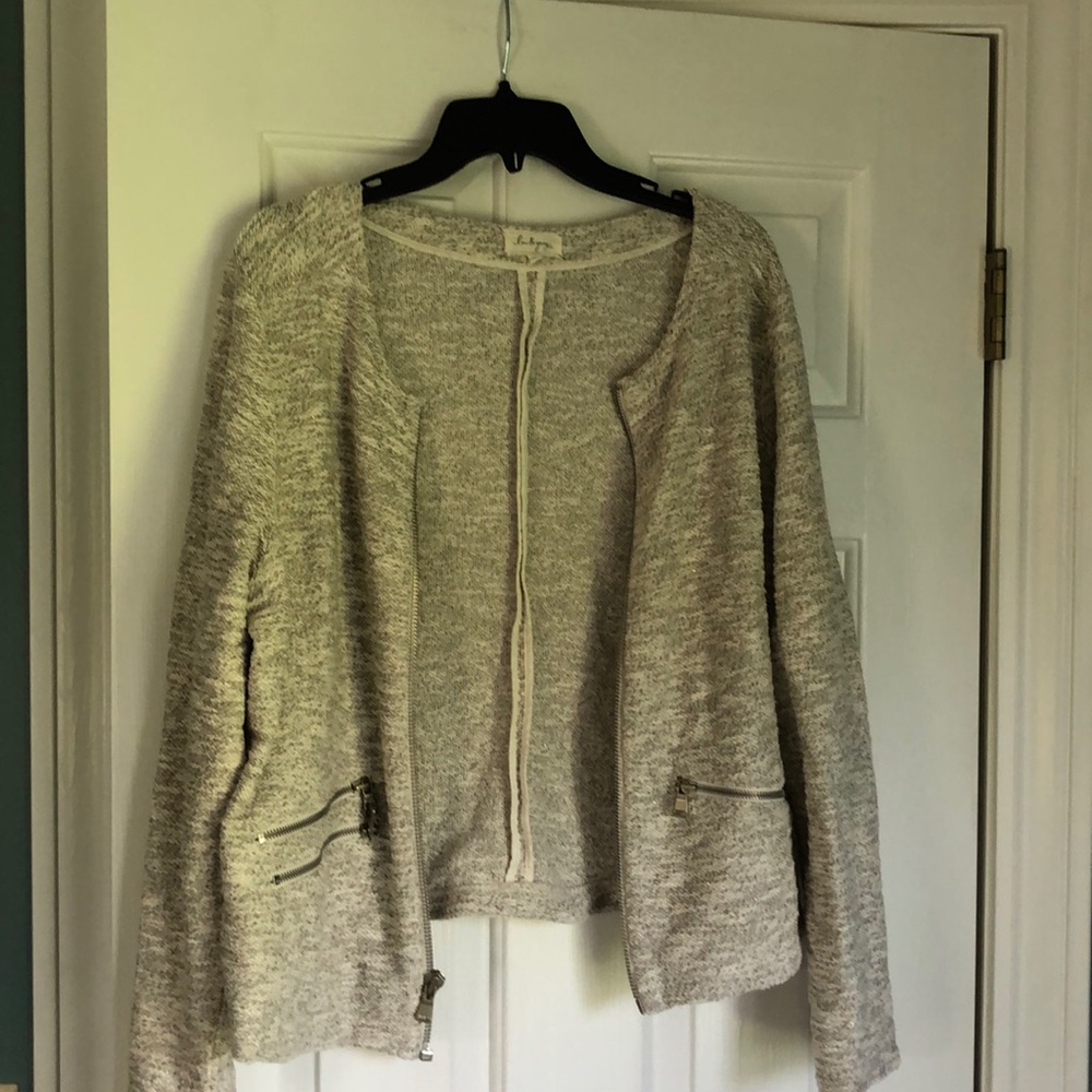 Lou and Grey Zip Sweater